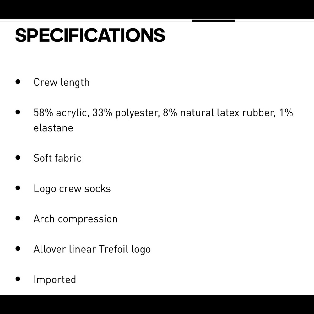 🆕 adidas Forum Repeat Crew Socks - Picture 12 of 13